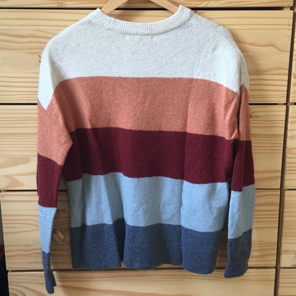 Madewell Crofton Striped Pullover Sweater - Picture 5 of 7